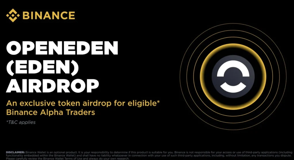 OpenEden Airdrop: Claim Your Tokens Starting September 30th! OpenEden Airdrop: Claim Your Tokens Starting September 30th!