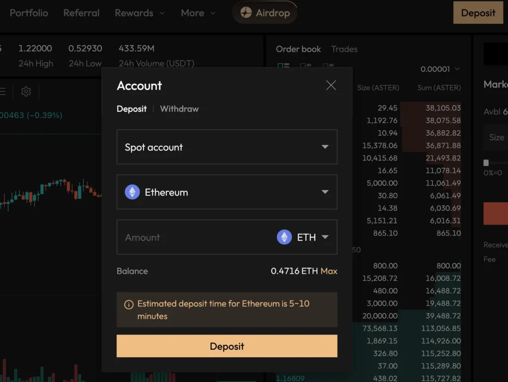 Aster's Second Stage Airdrop: 10,000 Rh Points Threshold Explained