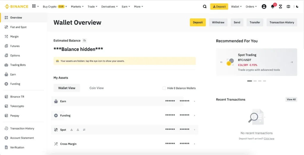 Binance Wallet Balance Anomaly Issue Resolved or Patched Binance Wallet Balance Anomaly Issue Resolved or Patched