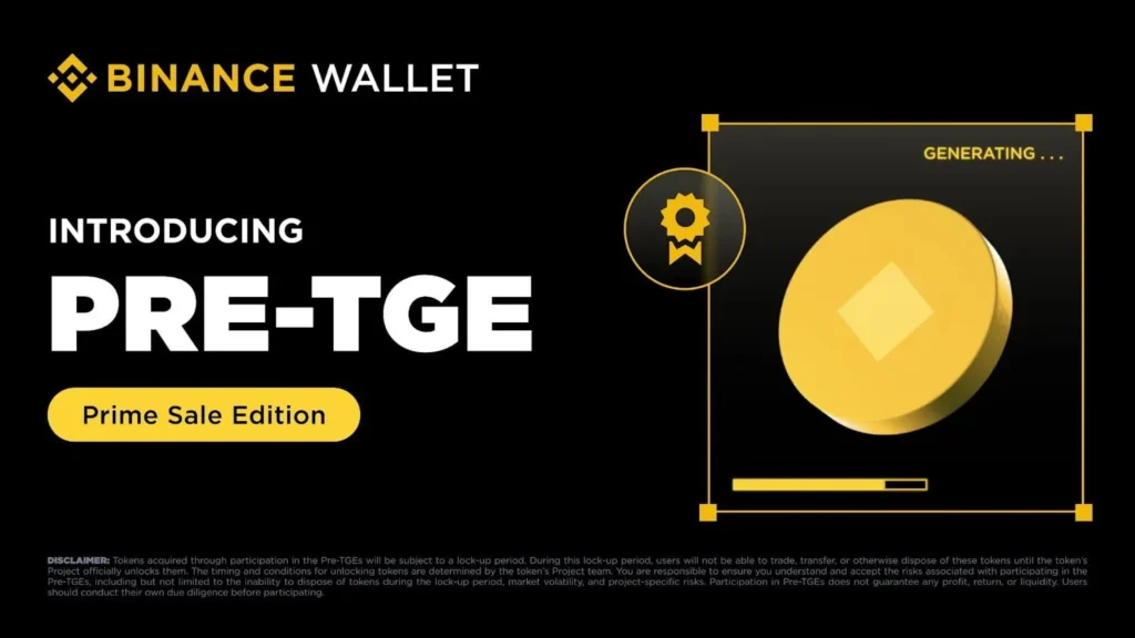 Binance Announces MMT Prime Sale Pre-TGE Details for $BNB Purchase Binance Announces MMT Prime Sale Pre-TGE Details for $BNB Purchase