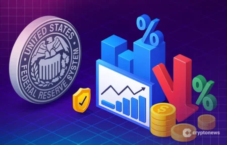 Bitcoin, Altcoins Decline Following 25 Basis Point Rate Cut by the Fed