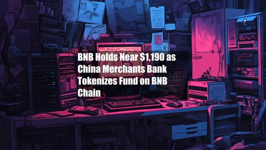 BNB Holds NEAR ,190 as China Merchants Bank Tokenizes Fund BNB Holds NEAR ,190 as China Merchants Bank Tokenizes Fund