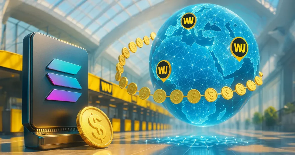 Can solana support million western union users exchanging dollar tokens - Bpay News