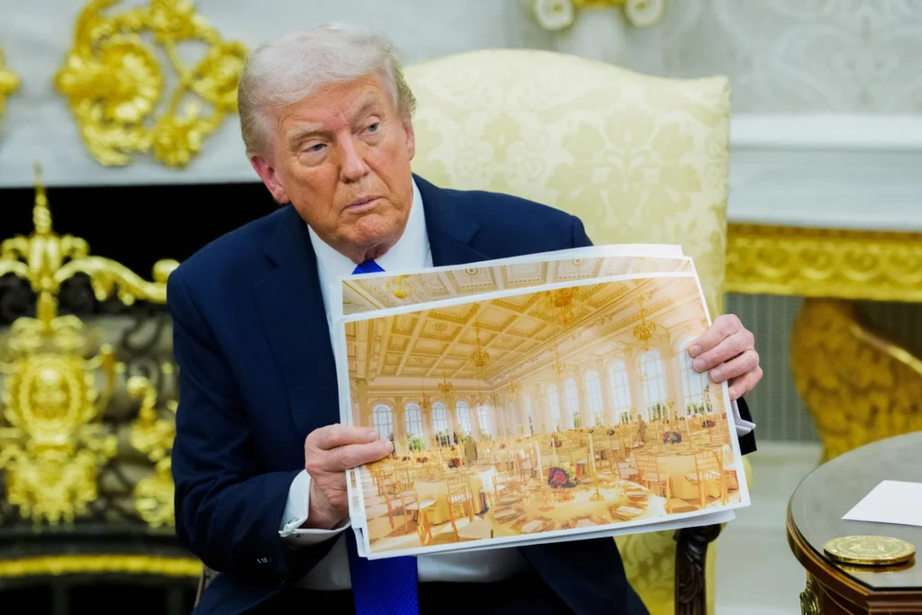 Crypto Backers for Trump’s Ballroom Project Stay Hidden Amid Fallout Crypto Backers for Trump’s Ballroom Project Stay Hidden Amid Fallout