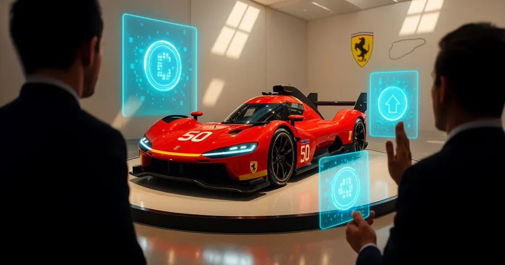 Elite Ferrari Patrons to Auction for Le Mans Racer Using Digital Tokens