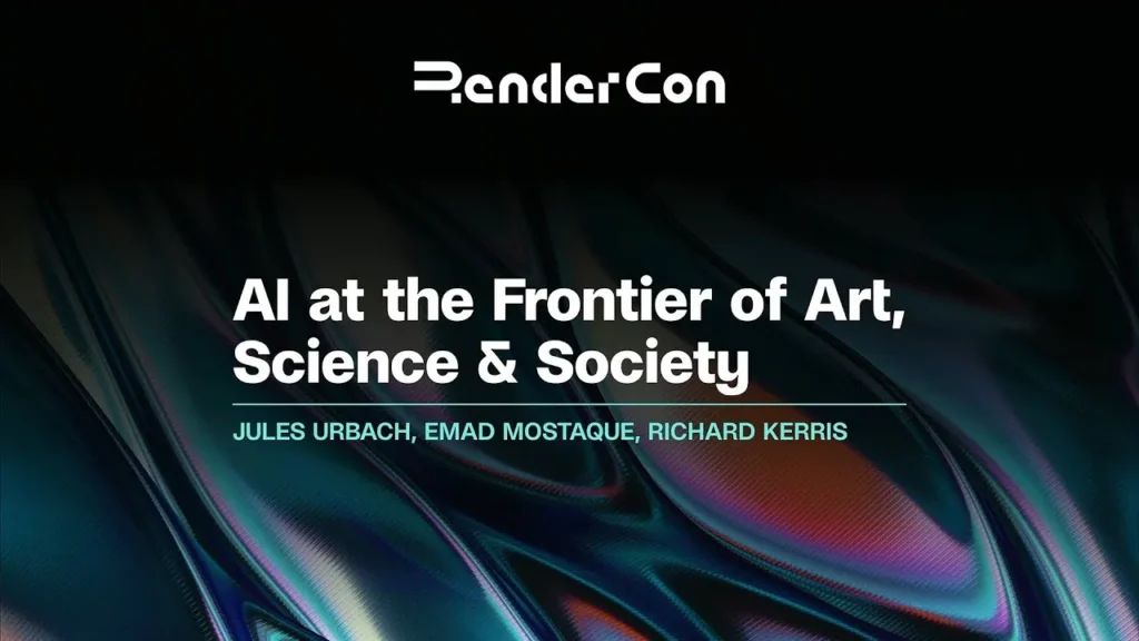 Exploring AI’s Role in Science, Art, and Society at RenderCon