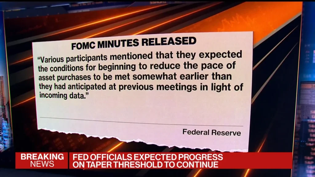 Fed Meeting Minutes May Indicate Possible End to Tapering Efforts