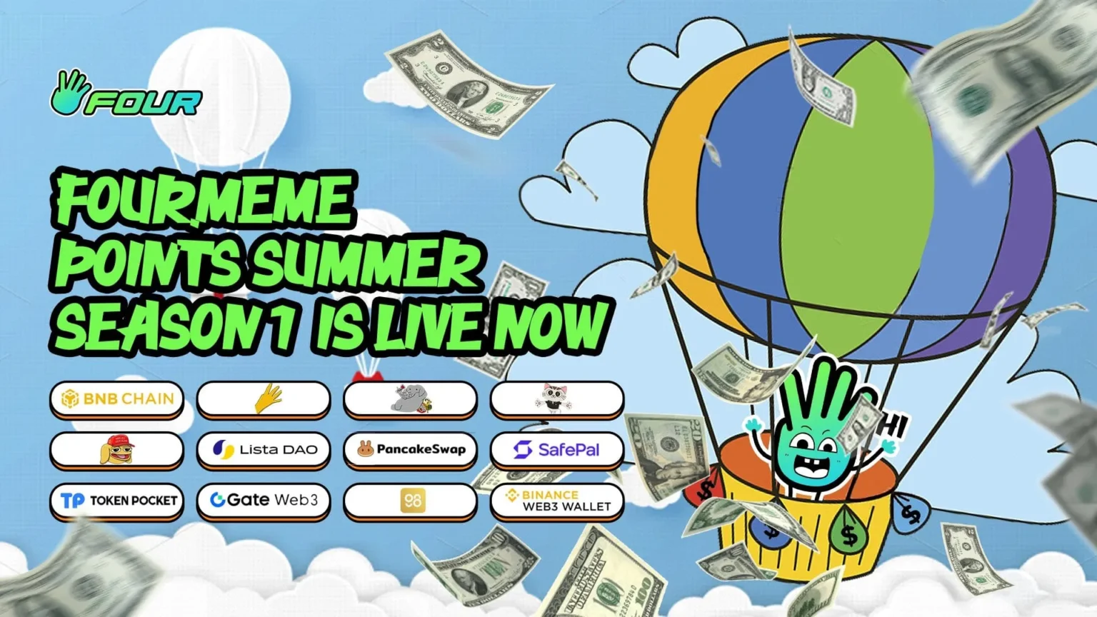 Four Meme completes second batch of rebirth support airdrops - Bpay News