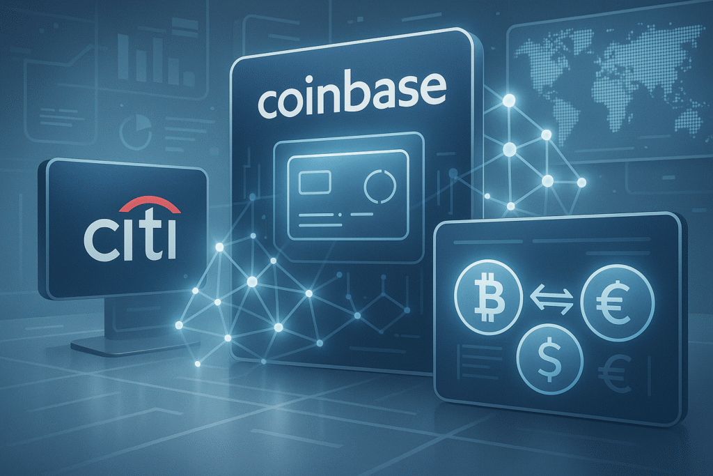 Citigroup and Coinbase Collaborate to Enhance Digital Asset Payment Capabilities Citigroup and Coinbase Collaborate to Enhance Digital Asset Payment Capabilities