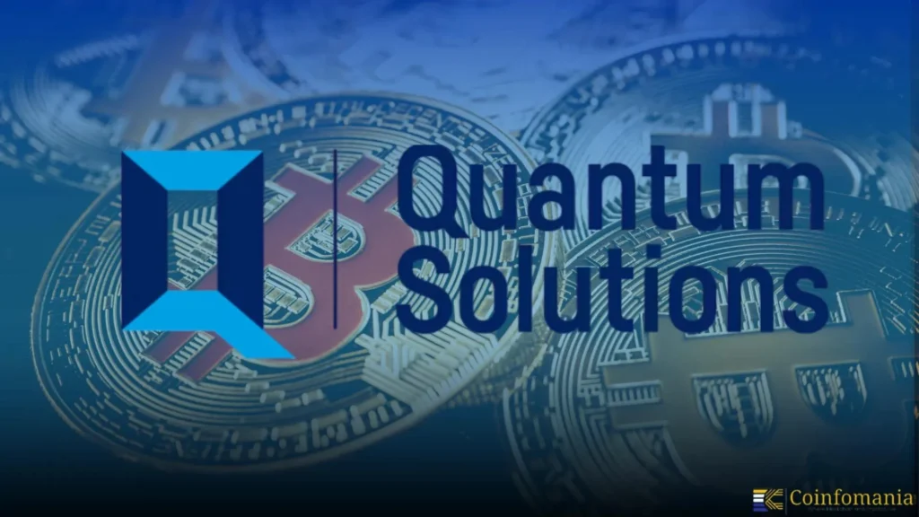 Quantum Solutions Increases $ETH Holdings by 2000 Coins