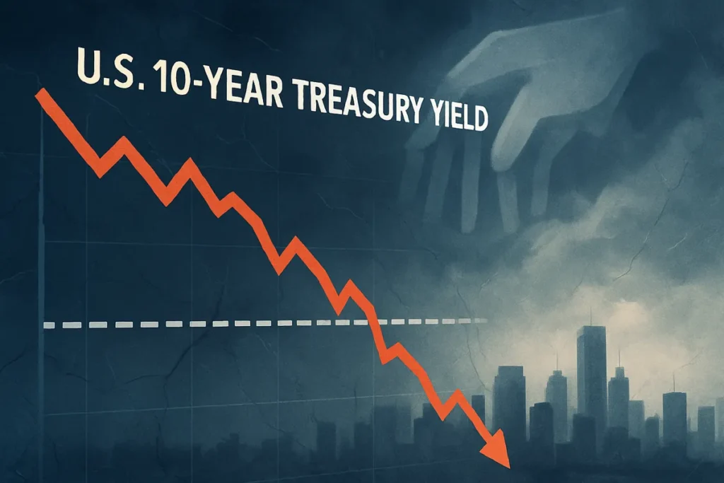 US Treasury Yield Decline Signals Major Shift in Market Sentiment