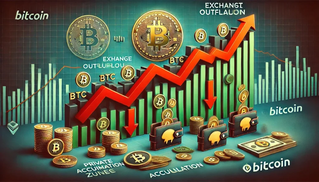 Bitcoin Sees Major CEX Outflow: Over $5,185 in 24 Hours
