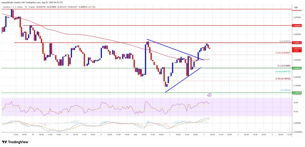 Cardano’s Steady Rise: Testing Resistance and Holding Strong Above Support