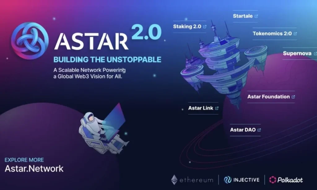 Astar Network Announces Phase 2 Roadmap for Ecosystem and Tokenomics