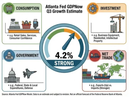 Atlanta Fed GDPNow holds Q3 growth at 4.2%