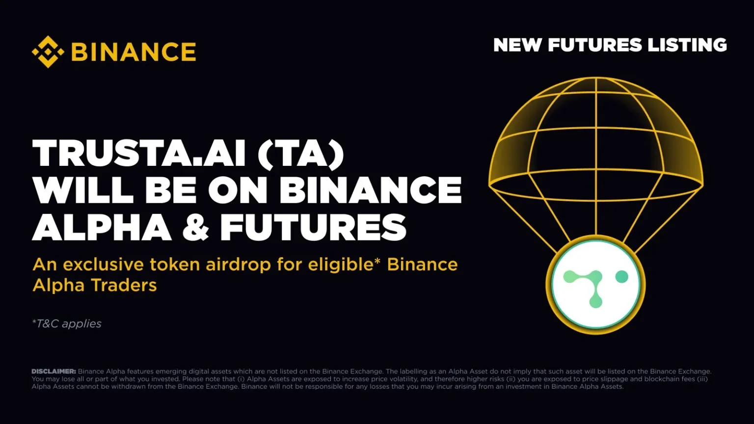 Binance Alpha and Futures Set to Launch Intuition (TRUST)
