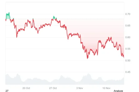 Cardano Price Drops 9% Amid Market Turmoil as Bulls Struggle
