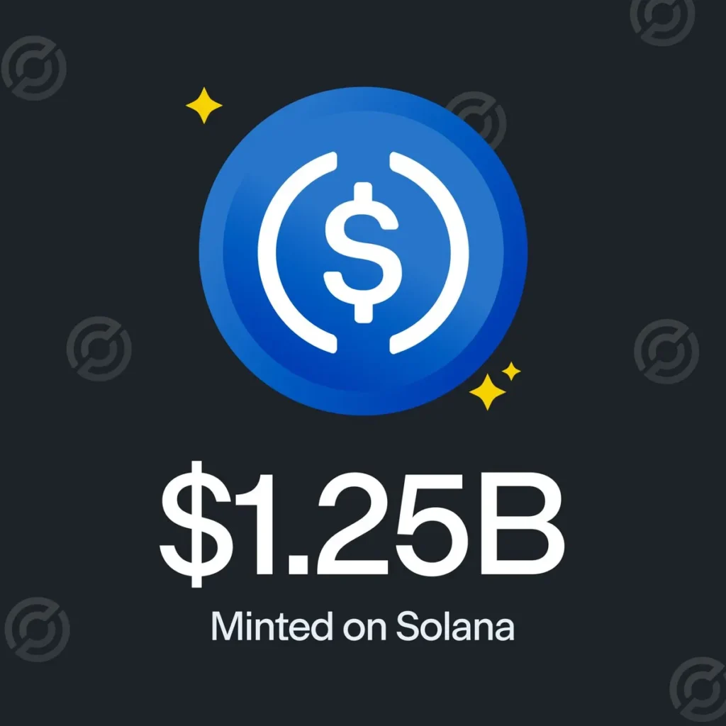 Circle issues 750 million usdc on solana network - Bpay News