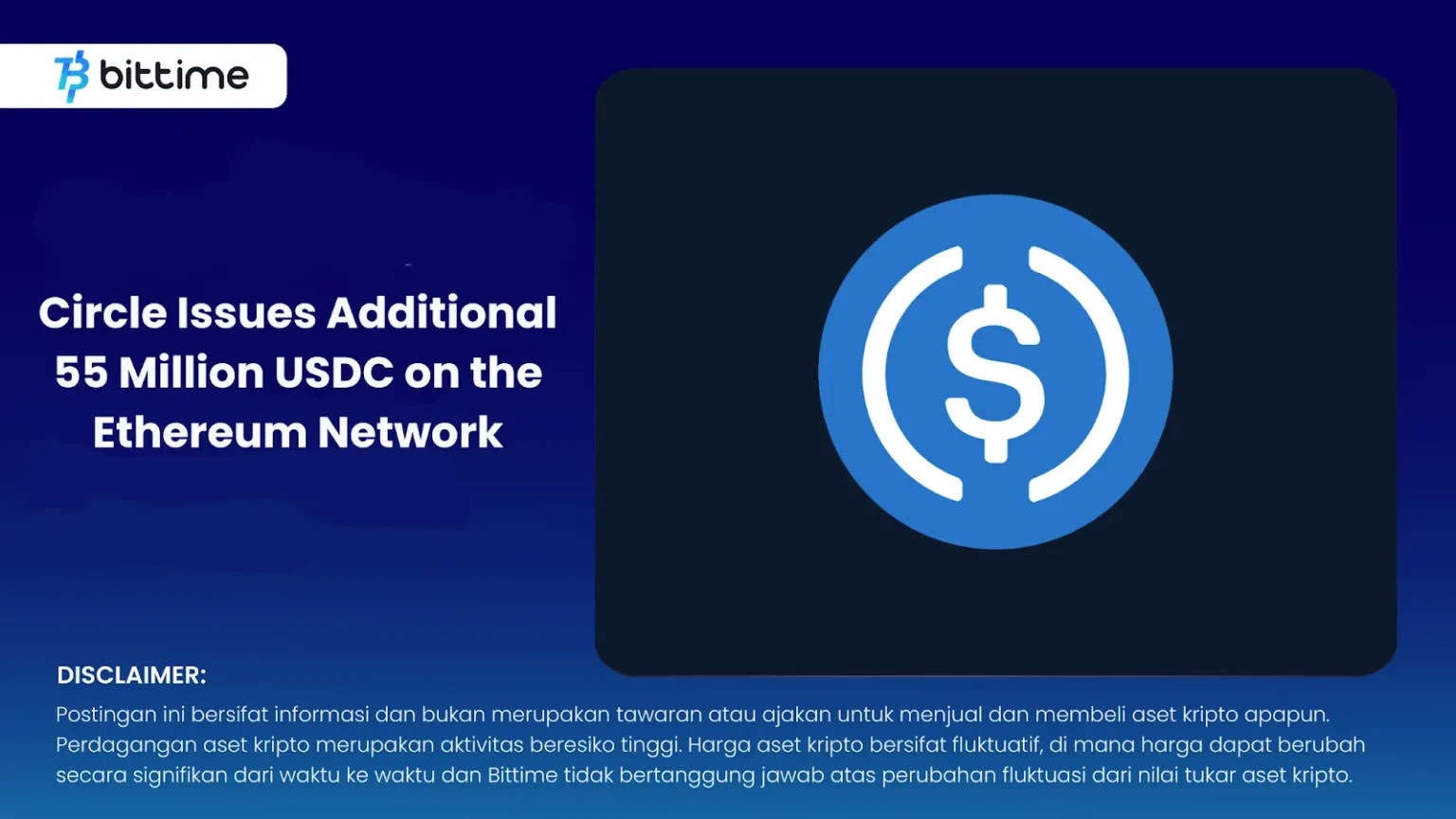 Circle issues additional 1 billion usdc on ethereum network - Bpay News