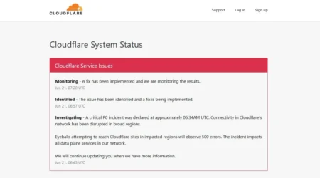 Cloudflare Global Outage Affects Crypto; Multiple Front Ends Down