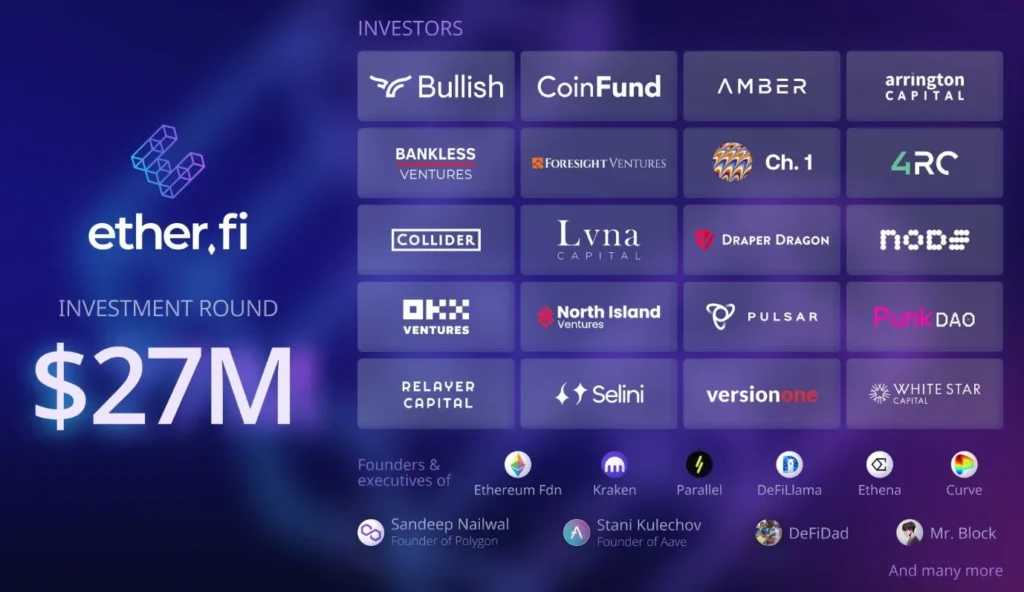 Ethfi investor address receives million unlocked tokens - Bpay News