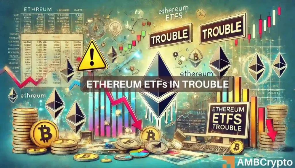 ETH Outflows Pressure Price to ,198 as Institutional Demand Shifts ETH Outflows Pressure Price to ,198 as Institutional Demand Shifts