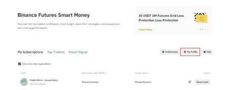 Formula Disables Public Display of Binance Smart Money Live Account