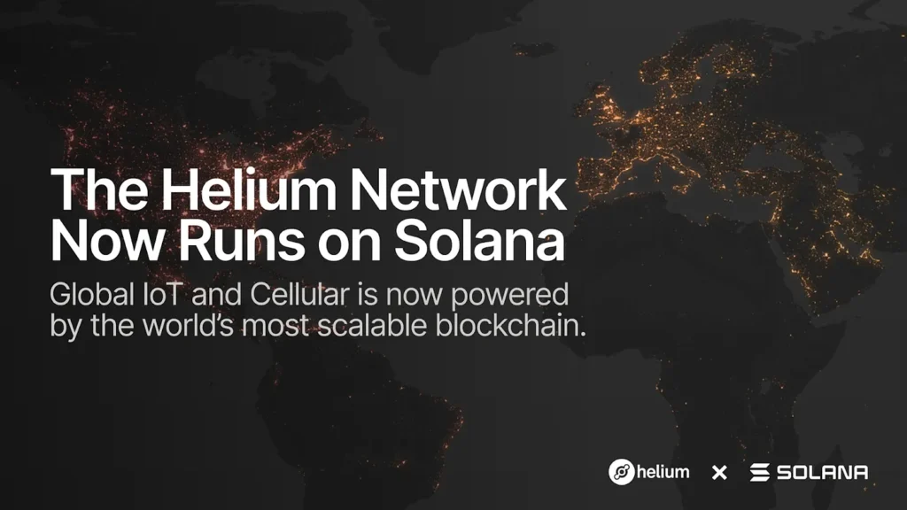 Helium’s Scaling Success with Decentralized Wireless Network on Solana