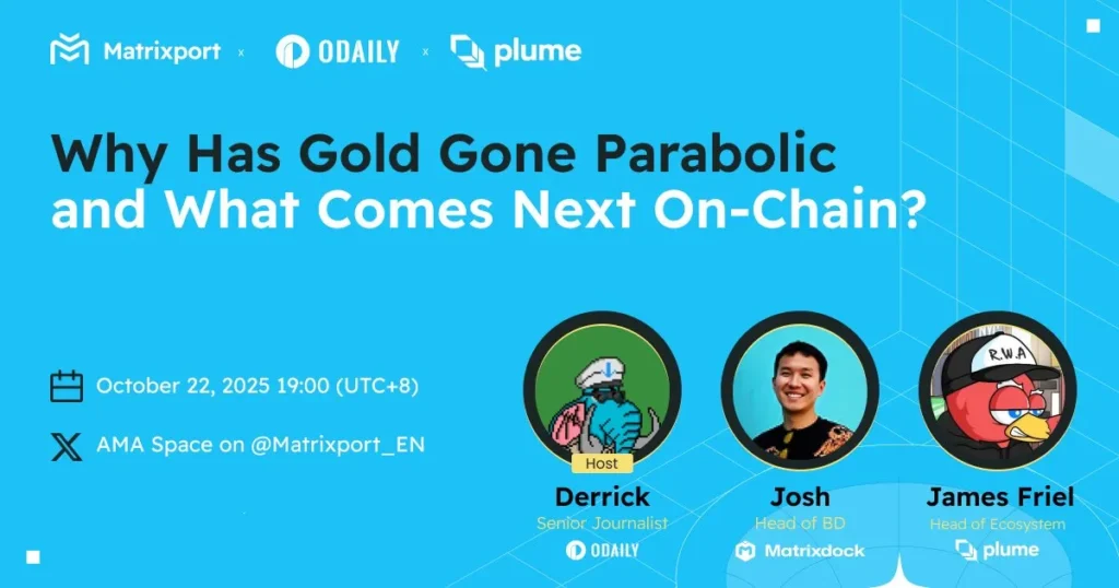 Matrixport ama recap on accelerating onchain gold economy - Bpay News