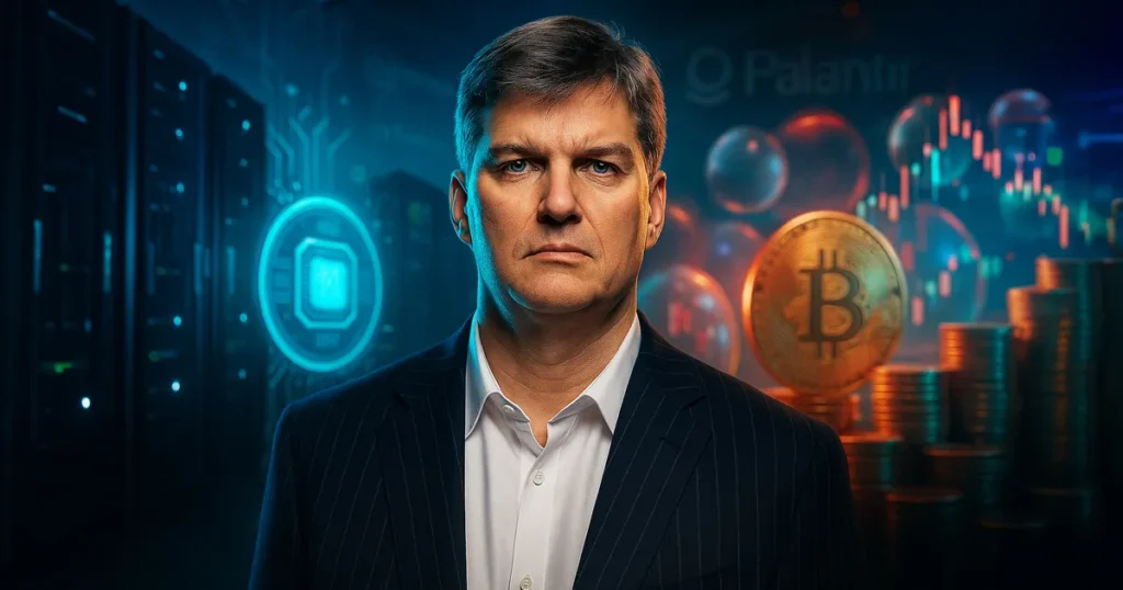 Michael Burrys Major Bet: Is the AI Bubble Surpassing Bitcoin in Scale? Michael Burrys Major Bet: Is the AI Bubble Surpassing Bitcoin in Scale?