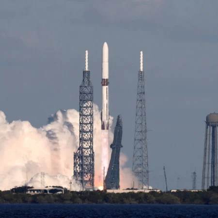 New Glenn Booster Achieves Initial Sea Landing on Second Try