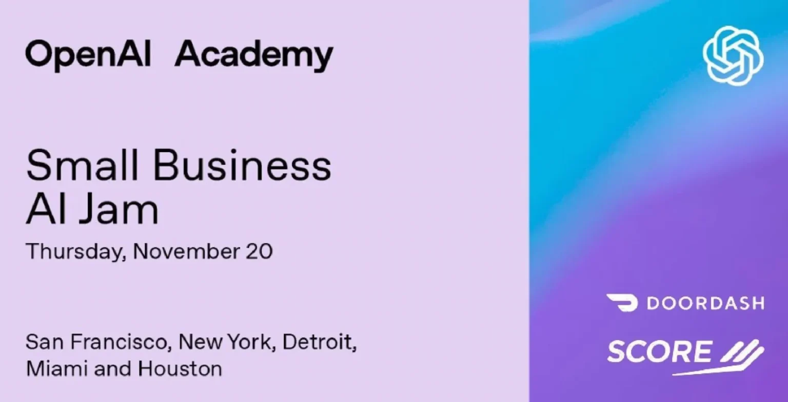 Openais ai jam initiative empowers small businesses with ai tools - Bpay News