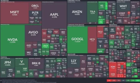 Tech Falters as Semiconductors Surge: Todays Market…