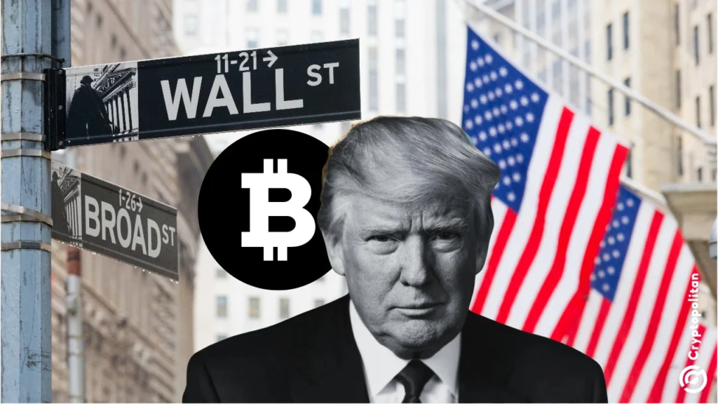 Trump Crypto Mentor Places 3 Million Bitcoin Bet, Wall Street Hesi Trump Crypto Mentor Places 3 Million Bitcoin Bet, Wall Street Hesi
