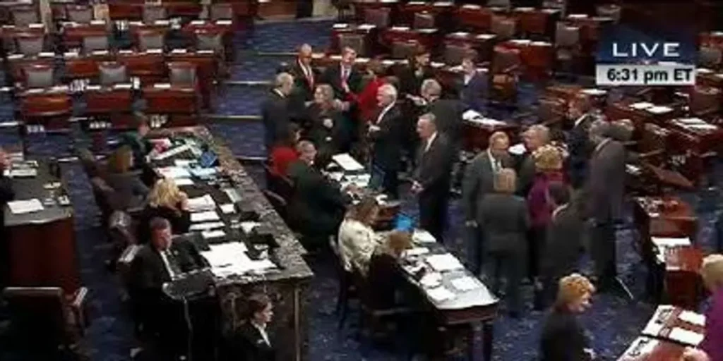 U.S. Senate Passes Procedural Vote on Government Shutdown Endgame Plan U.S. Senate Passes Procedural Vote on Government Shutdown Endgame Plan