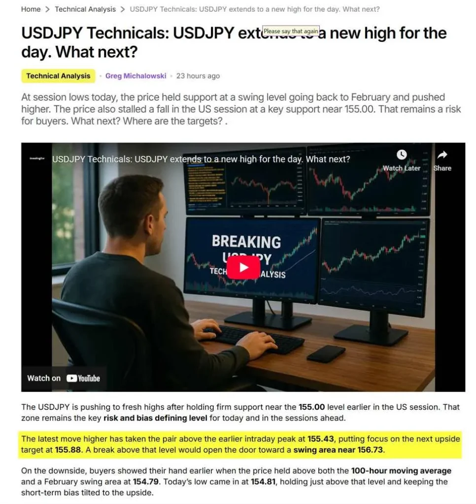 Usdjpy technicals pair hits topside target - Bpay News