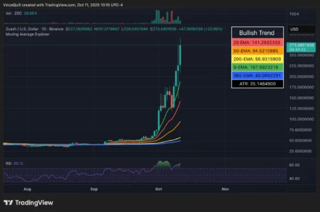 ZEC Contract Position Board Reports Single Coin Unrealized Loss