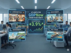 Atlanta Fed GDPNow leaves Q3 growth forecast steady at 3.9%