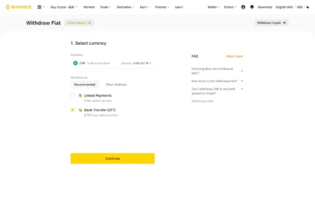 ETH Withdrawal from Binance: 0 Million Transferred