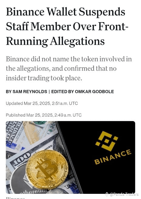 Binance Insider Trading News: Latest Developments Today Binance Insider Trading News: Latest Developments Today