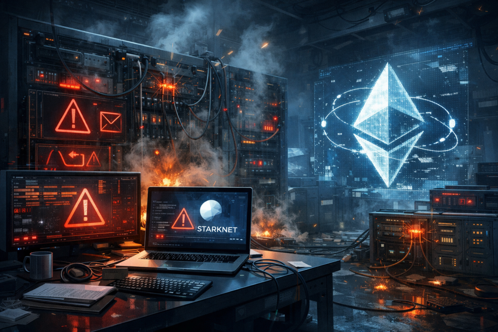 Starknet Mainnet Disruption: Impact on Ethereum Layer-2 Starknet Mainnet Disruption: Impact on Ethereum Layer-2