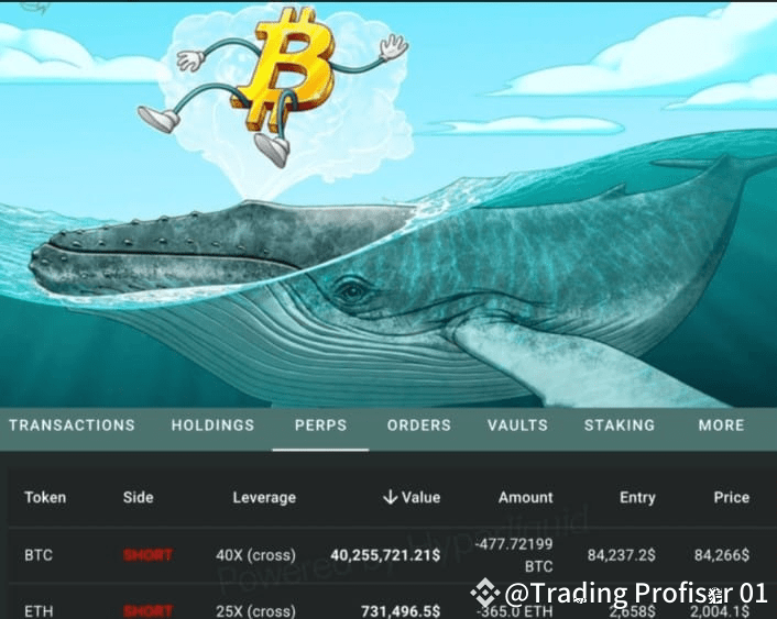 Whale Short Position: Unrealized Loss of 1.244 Million USD Whale Short Position: Unrealized Loss of 1.244 Million USD