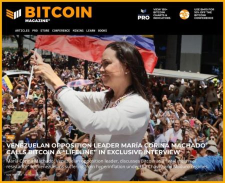 Venezuelan Bitcoiner Leads Charge Against Nicolás Maduro