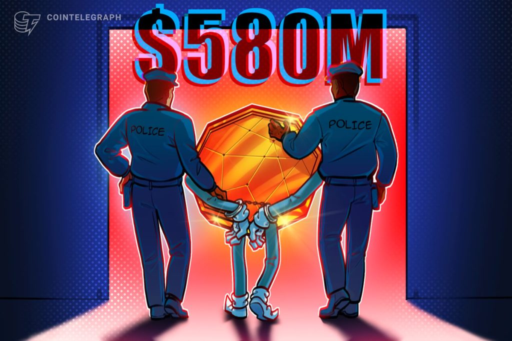 DOJ Seizes $580M Crypto from Chinese Actors
