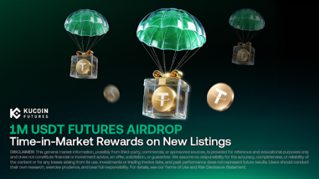 KuCoin Airdrops $1M for New Futures Holders